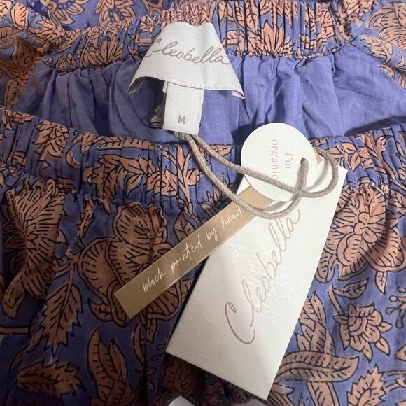 NWT Cleobella Hattie Mini Dress Vine Print Sz M - Picture 8 of 11